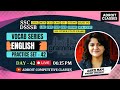🔴 A-Z VOCAB WITH TRICKS BASED ON PYQ II DAY-42 II BY AARTI MAAM  II#ssc#cgl #english#sscvocabulary