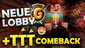 NEUE SERVER LOBBY! + MEINE PC TEILE + TTT MINECRAFT COMEBACK!