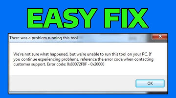 How To Fix There Was a Problem Running This Tool Error (Windows Media Creation Tool)