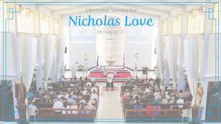 Nicholas' Memorial Service