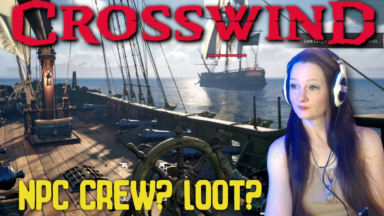 BOARDING an Enemy NPC Ship in Crosswind Alpha (How does it all work?) - Gameplay & Commentary
