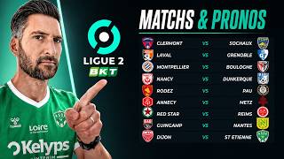 🇫🇷 Pronos LIGUE 2 : Mes 9 Pronostics Foot