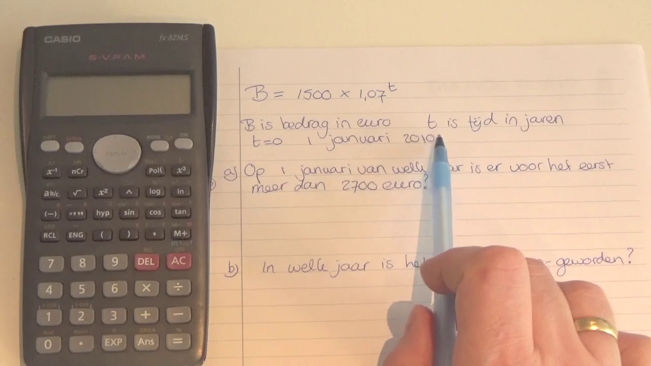 Inklemmen bij wiskunde