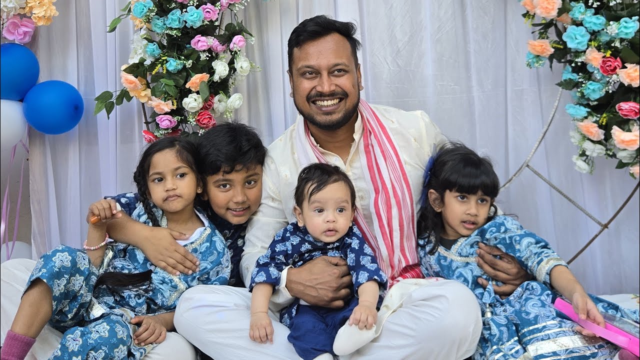 Agniv’s Annaprasanna in Doomdooma || Family reunion