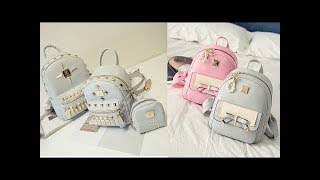 مجموعة حقائب مدرسية  فاخرة تواكب صيحات الموضة 2018 || THE SCHOOL BAGS