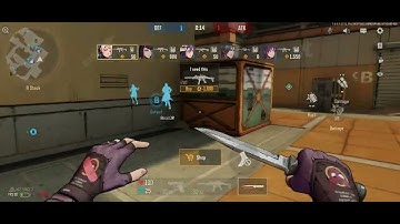 Valorant mobile gameplay (Ace force 2 )