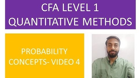 Probability Concepts// CFA Level 1