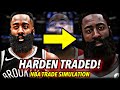 JAMES HARDEN TRADED TO BROOKLYN NBA 2K21 NEXT GEN SIMULATION | HOW GOOD WILL THEY BE?
