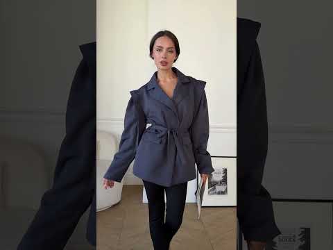 Блейзер на підкладці, відео 1