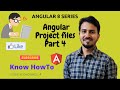 Angular 8 Tutorial - 4 : Angular Project Structure - 1