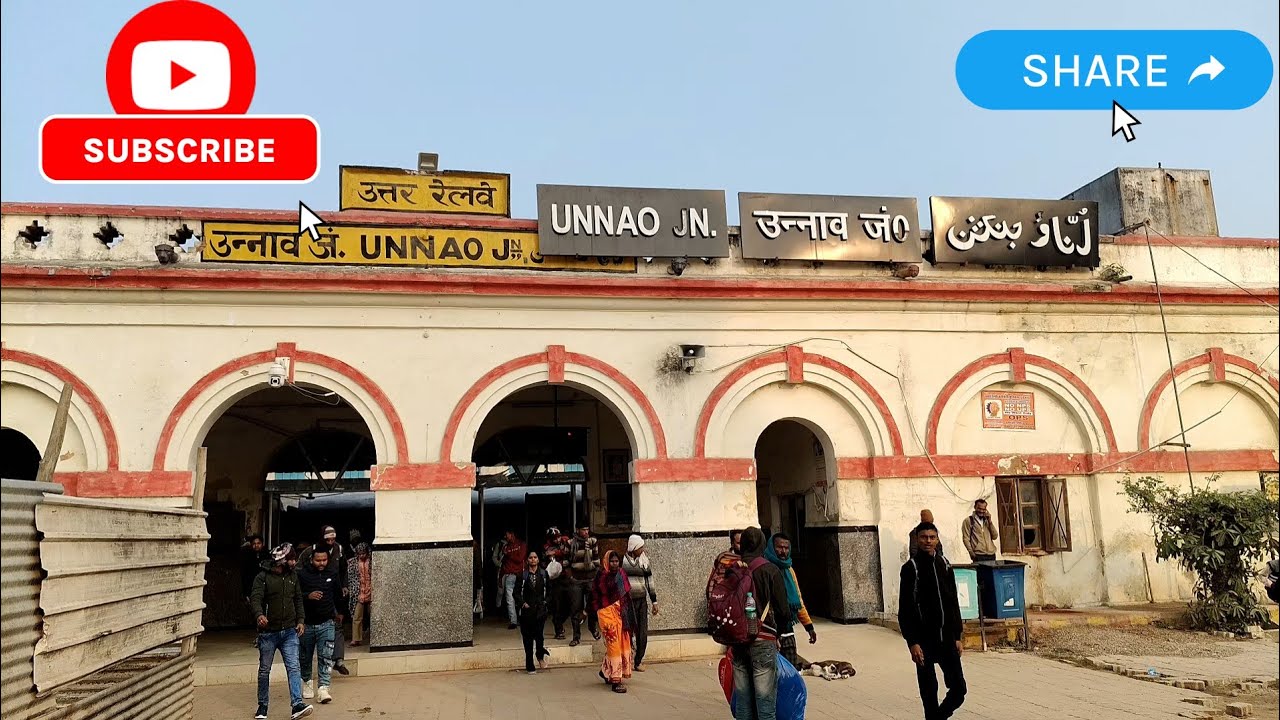 Unnao railway station ||Unnao junction mini vlog in Unnao ||उन्नाव रेलवे स्टेशन