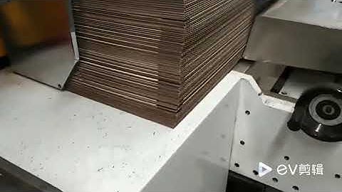 automatic rotary die cutter stacker machine