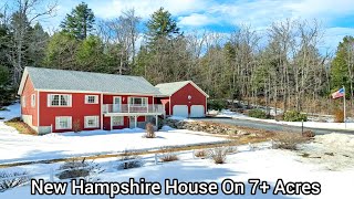 New Hampshire House On 7+ Acres / Lame River / NH Real Estate Investment BnB /Hobby Farm