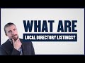 What are local directory listings