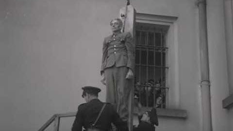 The Execution of Karl Hermann Frank | Pole Hanging in Prague 1946