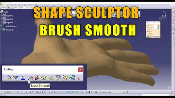 CATIA V5 - Shape Sculptor - Brush Smooth
