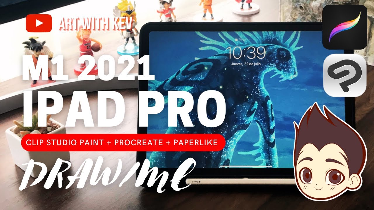 iPad Pro 11 Unboxing 📦 Artist review Paperlike + Procreate + Clip