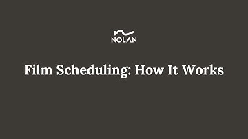 New Advanced Film Scheduling with NolanAI: How It Works