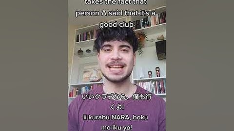 How to Say "IF" in Japanese | The なら (NARA) Conditional