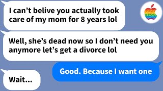Information 【Apple】 My husband served me with divorce papers after coming back from his mom's funeral but... Update