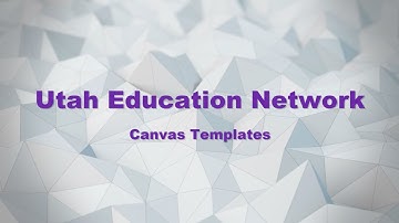 Canvas - Template Import