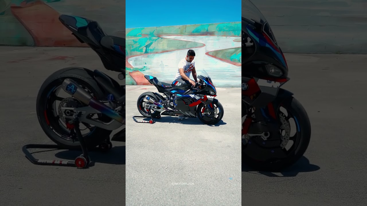 Full Carbon M1000RR + Titanium Exhaust = Perfection 😍