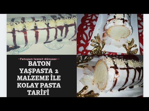 #Nefis yemek tarifleri #pratik tarifler#Baton pasta tarifi 2 malzemeli kolay pasta tarifi