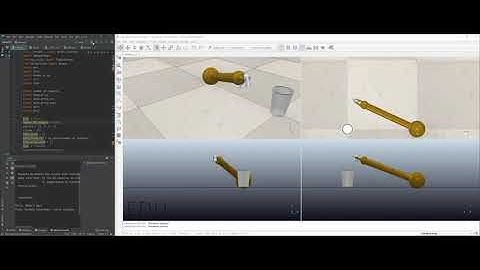 Moving a 3DOF Robotic Arm using CoppeliaSim, Python and Myo Armband