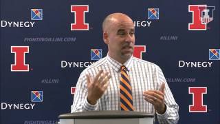 @IlliniWBB Coach Matt Bollant Media Day Press Conference 10/8/15