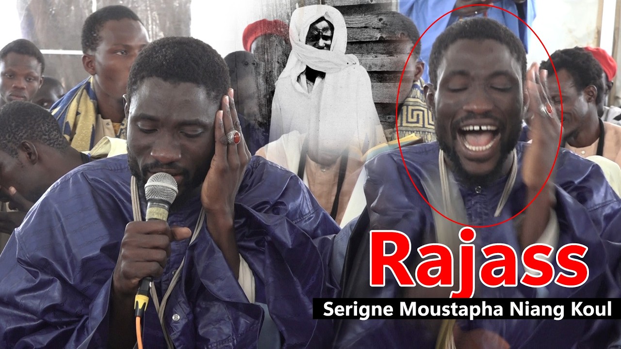 😭 Ndaysan  Rajass Serigne Moustapha Niang Koul Journée Khassida Touba Résidence Cheikhoul Khadim