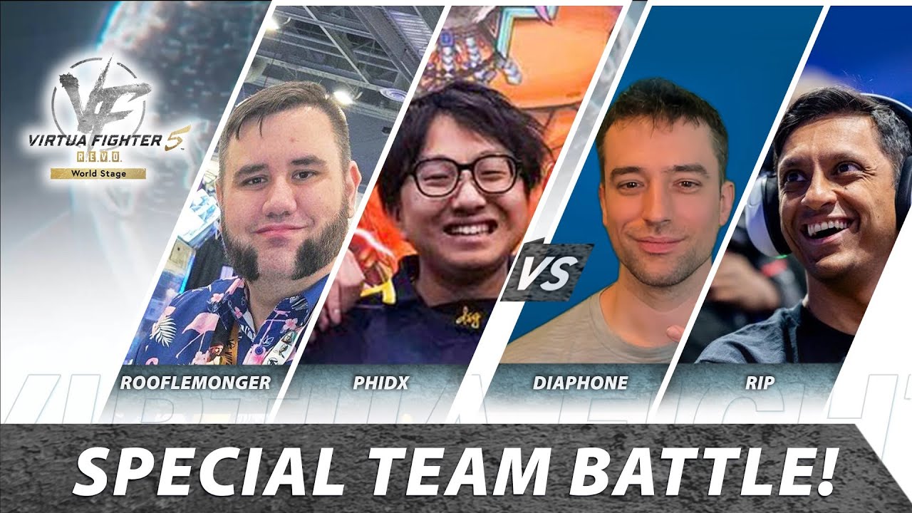 Celebrating the Open Beta Test! Learn Virtua Fighter Basics with a Special Team Battle!