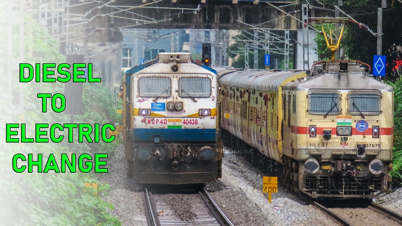 13 in 1 | Diesel to Electric Change | First Electric to Talaguppa & Chamarajanagar | Last Diesel Run