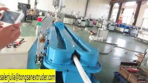 PP /PE  high speed corrugated pipe machine line 20m/min, single wall corrugated pipe machine