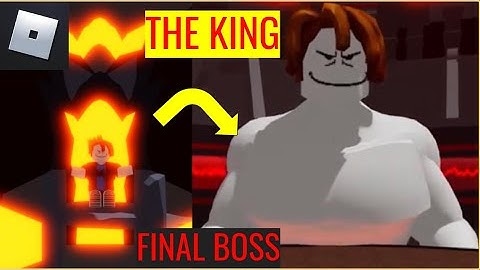 👑FINAL BOSS OF MEGA NOOB SIMULATOR: THE KING👑