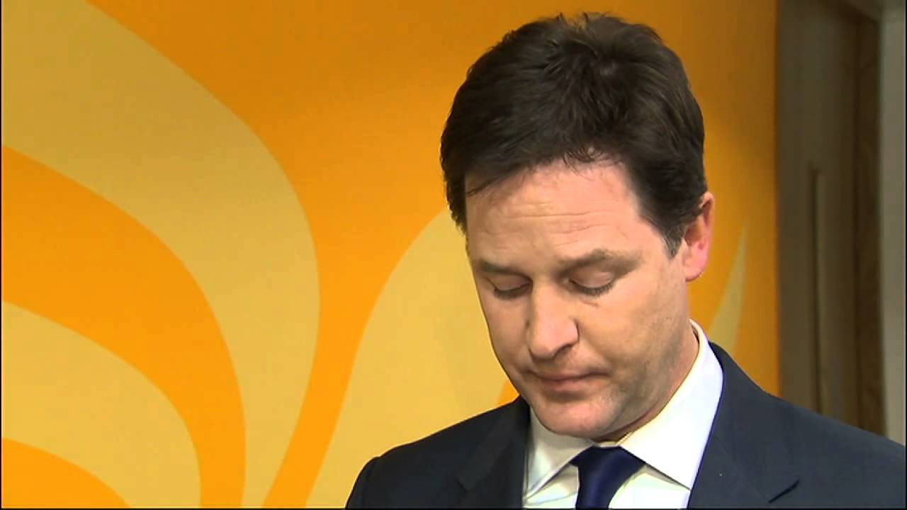 Nick Clegg's statement about Lord Rennard allegations