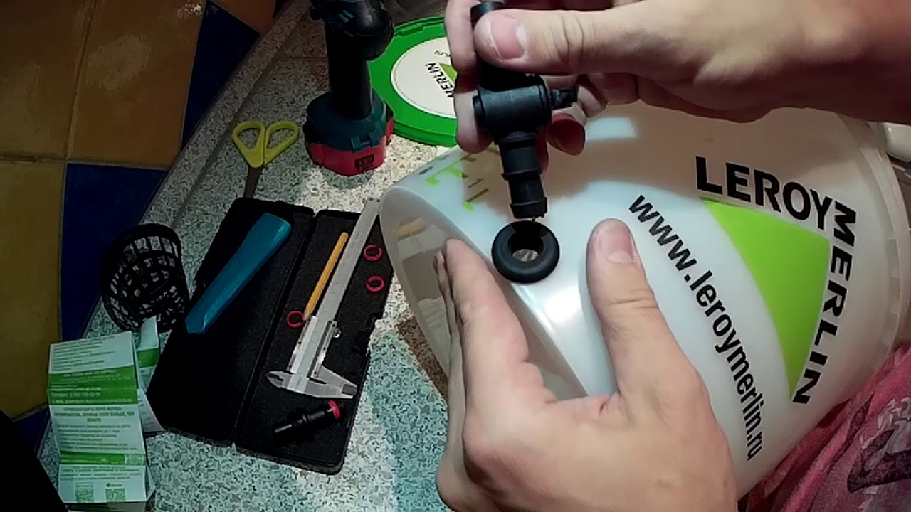 Не первое Ведро под гидропонику