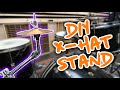 DIY Auxiliary Hi-hat Stand Made out of a Tom Arm