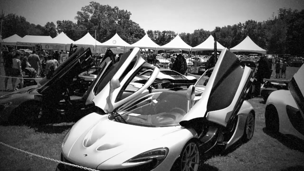 EXOTIC CAR SHOW in retro style - YouTube