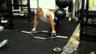 Trap Bar Neutral Push Ups