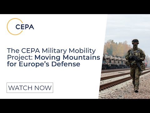 Military Mobility Event: Moving Mountains for Europe’s Defence
