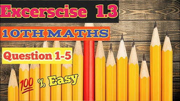 12.10th Class Math Solution Chapter 1 Exercise 1.3 Question 1,2,3,4,5 in Urdu/Hindi