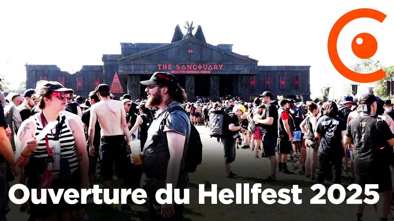 Hellfest 2025 : ouverture et arrivée des festivaliers ! - YouTube