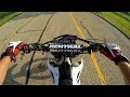 How to do a Burnout on a Dirt Bike