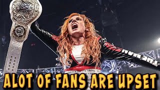 BECKY LYNCH IS RECIEVING ALOT OF HATE