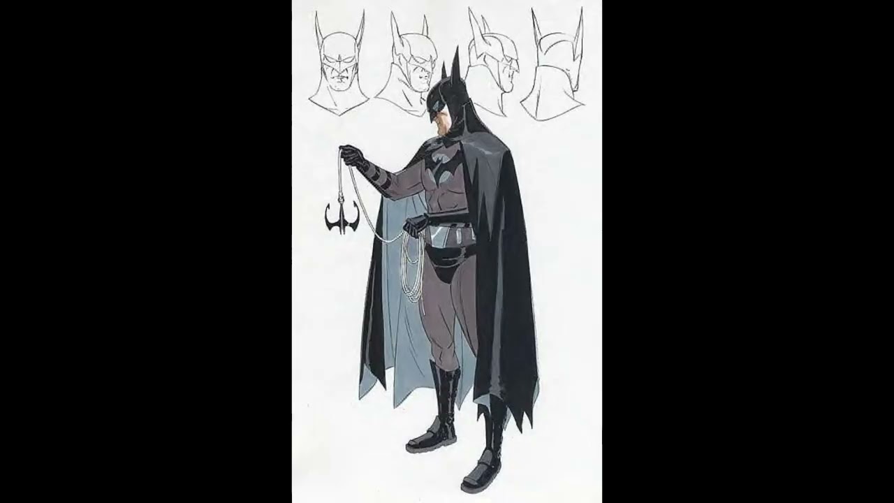 Concept Art for Cancelled Batman Movie