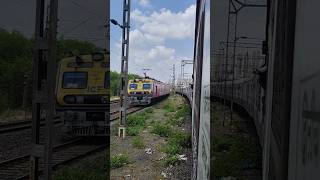 cst ac lockal train 🚊 #MumbaiLocal #MumbaiRailways