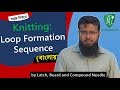 Loop Formation sequence (Knitting action Cycle by latch, beard and compound needle)[বাংলায়]