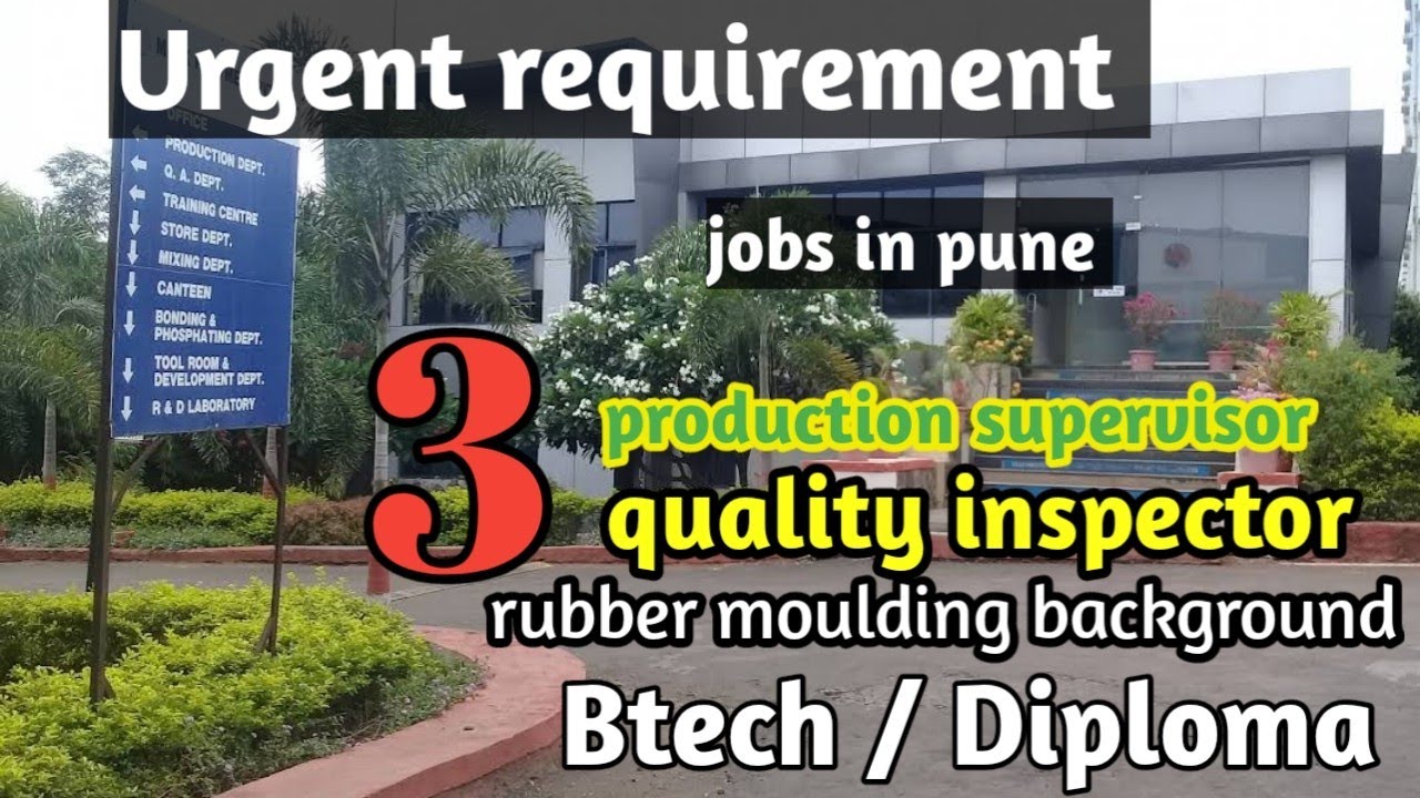 Production Supervisor Jobs In Pune YouTube Production Supervisor Jobs In Pune YouTube