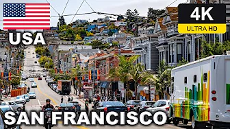【4K】SAN FRANCISCO Walking Tour / 🇺🇸 USA