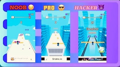 NOOB vs PRO vs HACKER -Roof Rails 👍